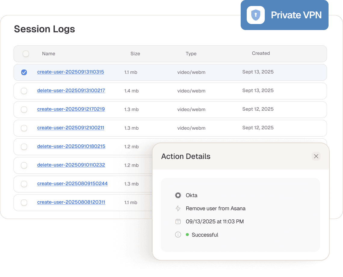 Secure Browser Automation